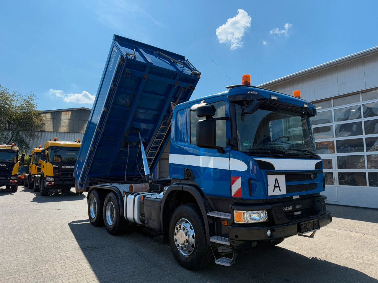 Scania P 450 6x4 Dreiseitenkipper DAUTEL - Volquete camión: foto 2 Scania P 450 6x4 Dreiseitenkipper DAUTEL - Volquete camión: foto 2