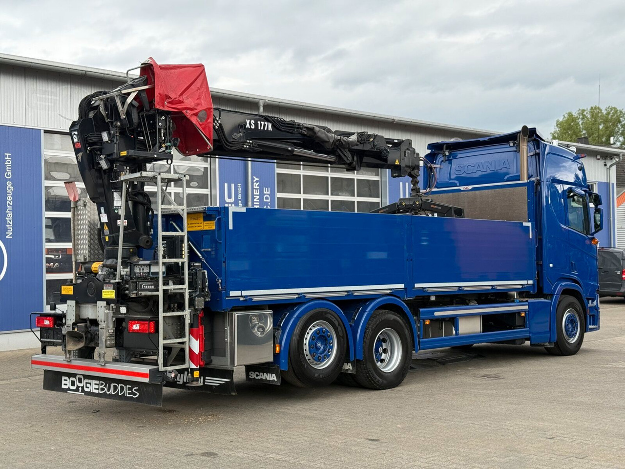 Scania R500 6x2 Pritsche mit Kran HIAB 177K PRO Scania R500 6x2 Pritsche mit Kran HIAB 177K PRO - Camión caja abierta, Camión grúa: foto 3 Scania R500 6x2 Pritsche mit Kran HIAB 177K PRO Scania R500 6x2 Pritsche mit Kran HIAB 177K PRO - Camión caja abierta, Camión grúa: foto 3