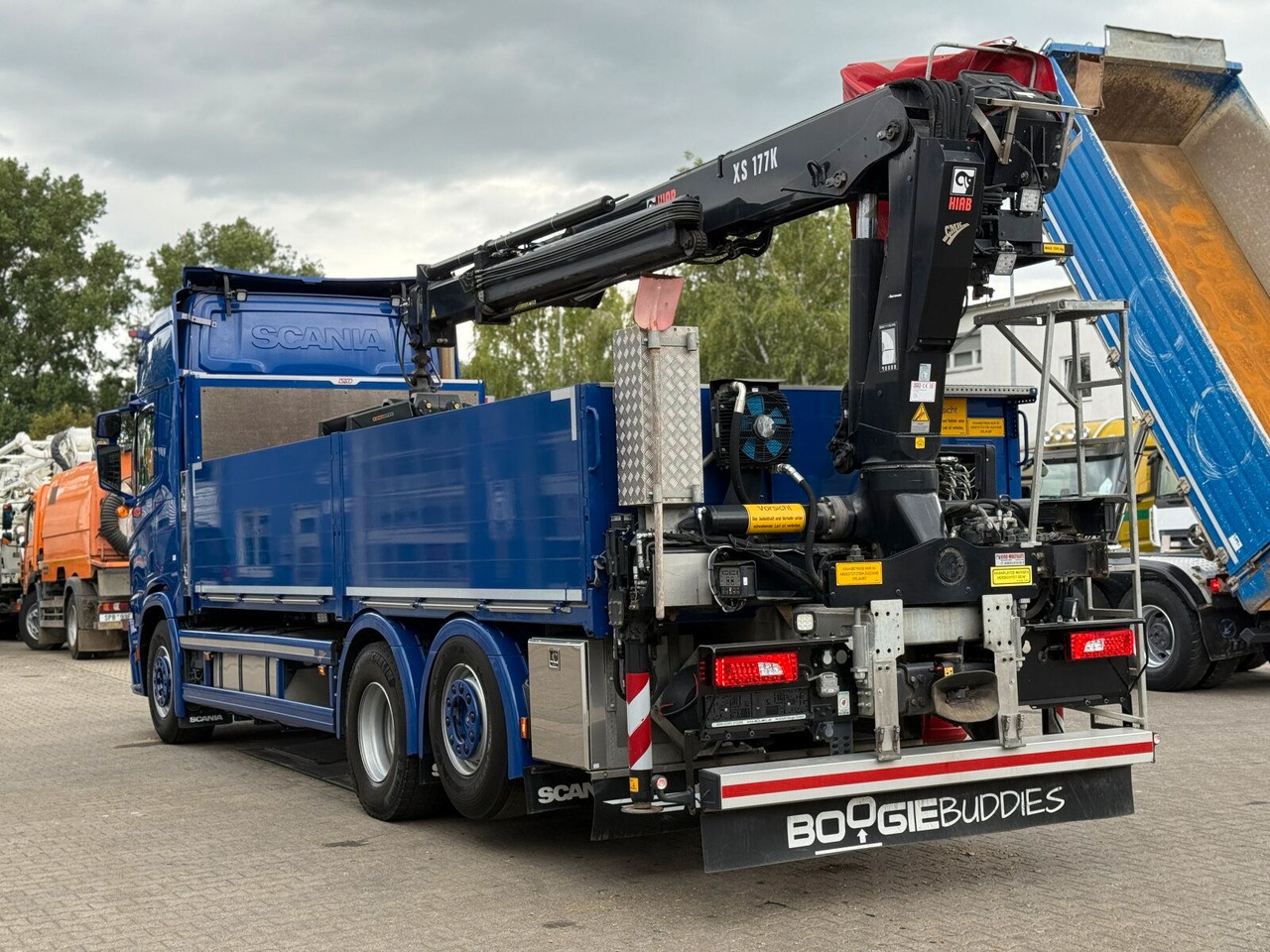 Scania R500 6x2 Pritsche mit Kran HIAB 177K PRO Scania R500 6x2 Pritsche mit Kran HIAB 177K PRO - Camión caja abierta, Camión grúa: foto 5 Scania R500 6x2 Pritsche mit Kran HIAB 177K PRO Scania R500 6x2 Pritsche mit Kran HIAB 177K PRO - Camión caja abierta, Camión grúa: foto 5