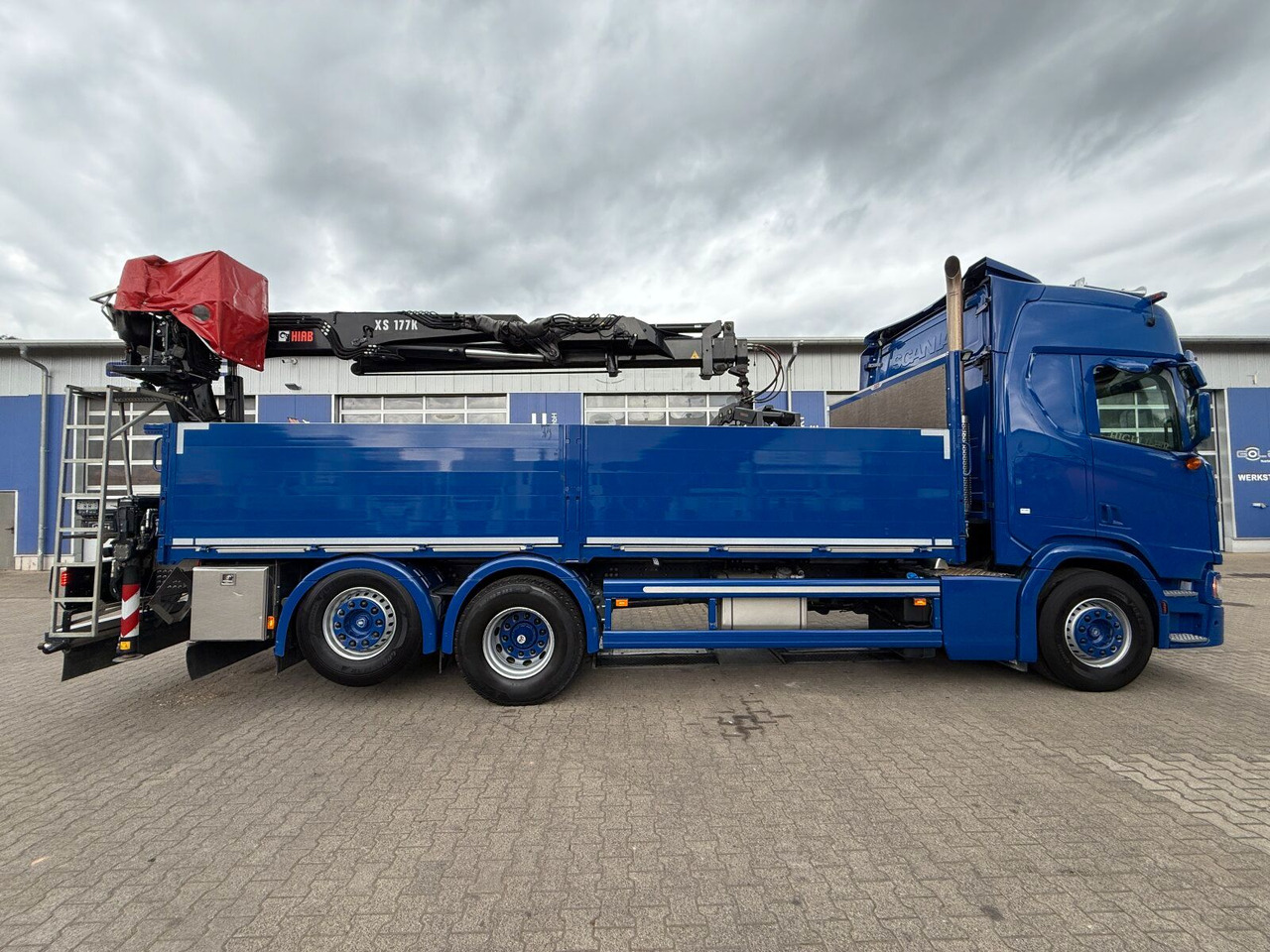 Scania R500 6x2 Pritsche mit Kran HIAB 177K PRO Scania R500 6x2 Pritsche mit Kran HIAB 177K PRO - Camión grúa: foto 2 Scania R500 6x2 Pritsche mit Kran HIAB 177K PRO Scania R500 6x2 Pritsche mit Kran HIAB 177K PRO - Camión grúa: foto 2