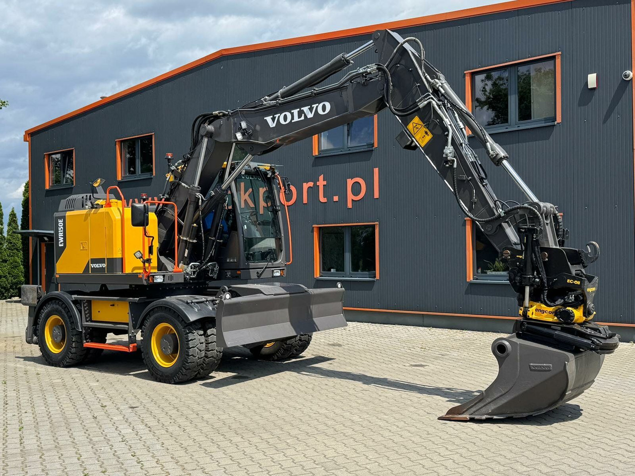 Volvo EWR150E Mobilbagger mit ROTATOR ENCONG EC319 - Excavadora de ruedas: foto 3 Volvo EWR150E Mobilbagger mit ROTATOR ENCONG EC319 - Excavadora de ruedas: foto 3