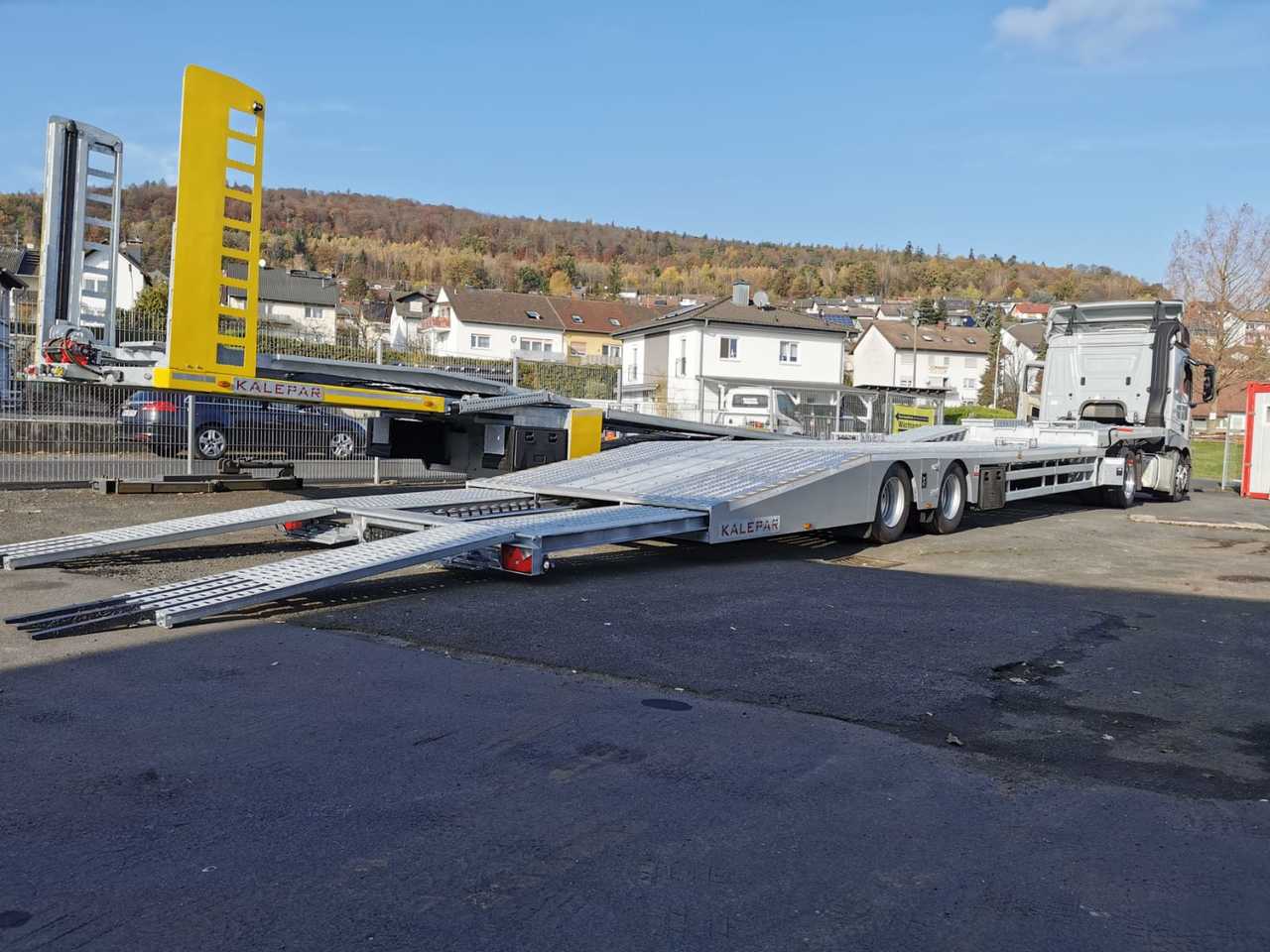 KALEPAR KLP 228V3 Bus-Caravan-Car Transporter - Portavehículos semirremolque: foto 2 KALEPAR KLP 228V3 Bus-Caravan-Car Transporter - Portavehículos semirremolque: foto 2