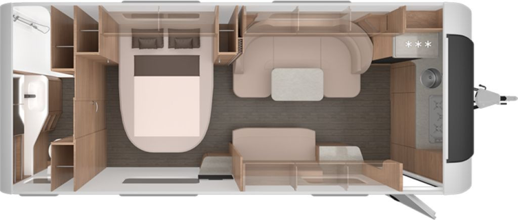 Knaus Südwind 650 PXB 60 YEARS Alde Warmwasserheizung - Caravana: foto 2 Knaus Südwind 650 PXB 60 YEARS Alde Warmwasserheizung - Caravana: foto 2