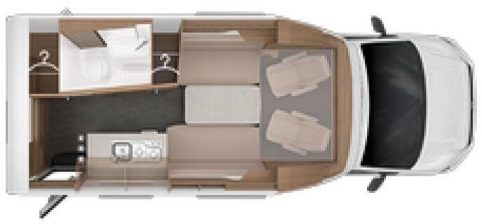 Knaus Tourer VAN 500 LT VANSATION Mit Zusatzausstattun - Autocaravana perfilada: foto 2 Knaus Tourer VAN 500 LT VANSATION Mit Zusatzausstattun - Autocaravana perfilada: foto 2