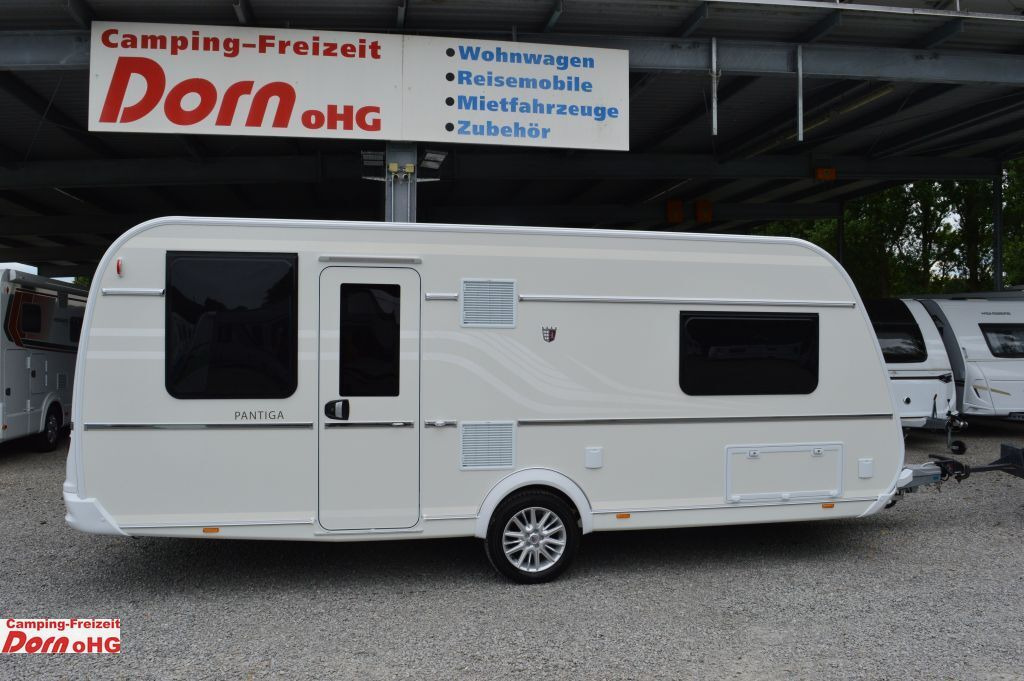 Tabbert PEP PANTIGA 550 E Leichter Hagel Bugfront - Caravana: foto 1 Tabbert PEP PANTIGA 550 E Leichter Hagel Bugfront - Caravana: foto 1