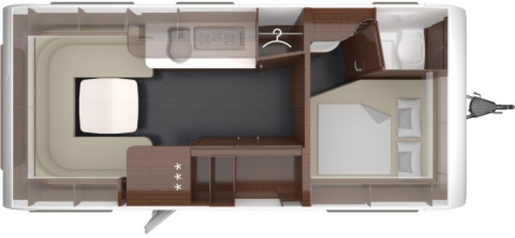 Tabbert Puccini 560 TD 2,5 3 Pakete - Caravana: foto 1 Tabbert Puccini 560 TD 2,5 3 Pakete - Caravana: foto 1