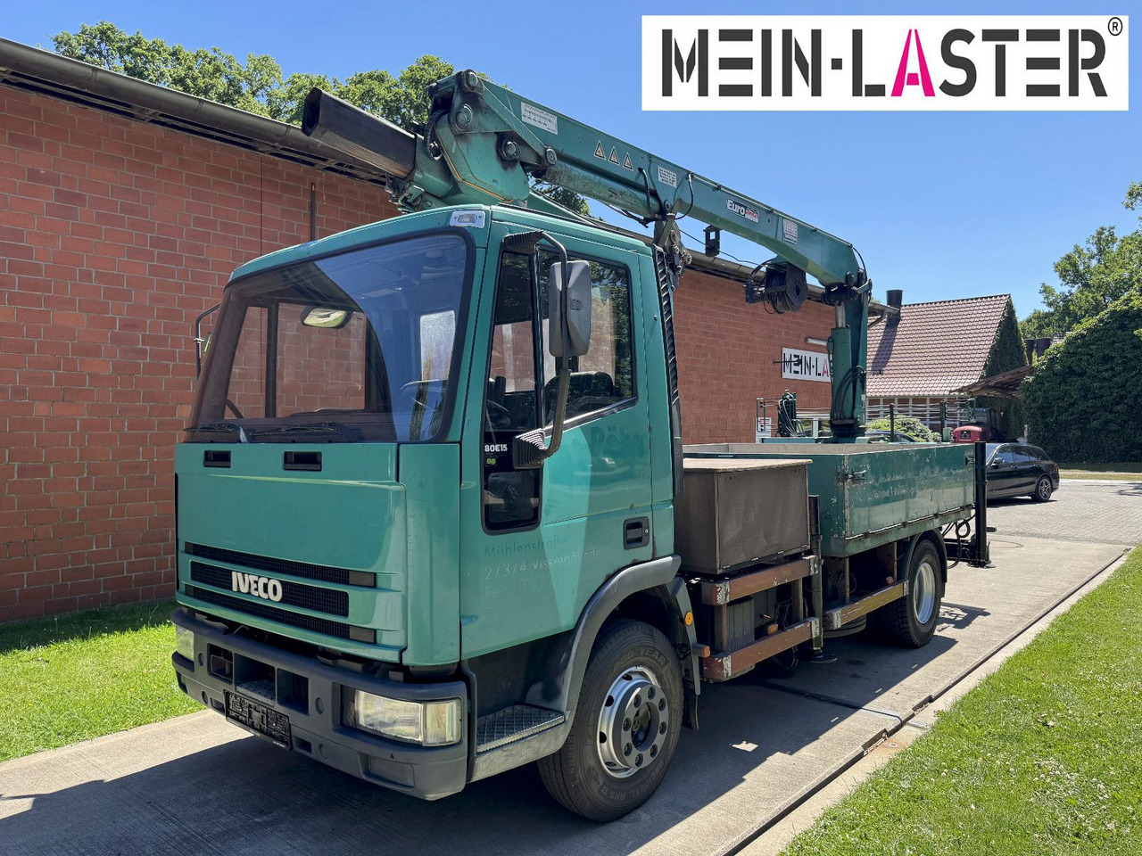 Iveco ML 80 E 15 Tirre 131 22.7 m Funk + Seilwinde - Camión grúa: foto 3 Iveco ML 80 E 15 Tirre 131 22.7 m Funk + Seilwinde - Camión grúa: foto 3