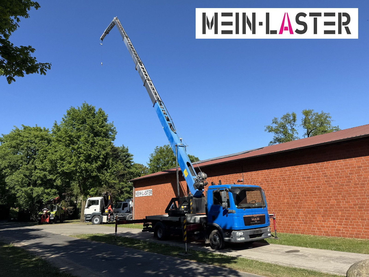 MAN 8.180 Emminghaus kein Böcker Klaas 33 Meter FB - Camión grúa: foto 2 MAN 8.180 Emminghaus kein Böcker Klaas 33 Meter FB - Camión grúa: foto 2