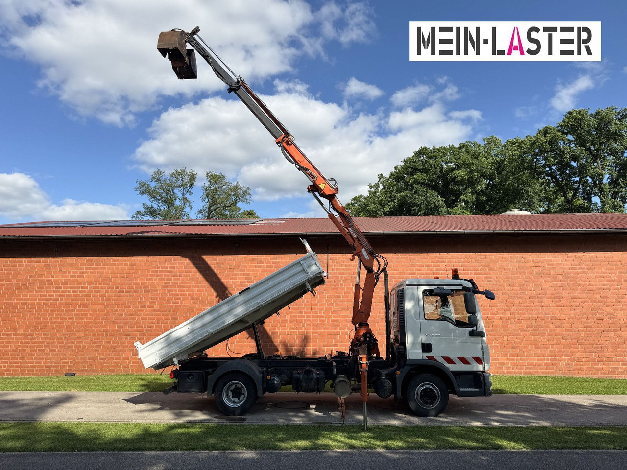 MAN TGL 8.150 3 S-Kipper Atlas 75 10m -1t. Funk FB - Volquete furgoneta: foto 2 MAN TGL 8.150 3 S-Kipper Atlas 75 10m -1t. Funk FB - Volquete furgoneta: foto 2
