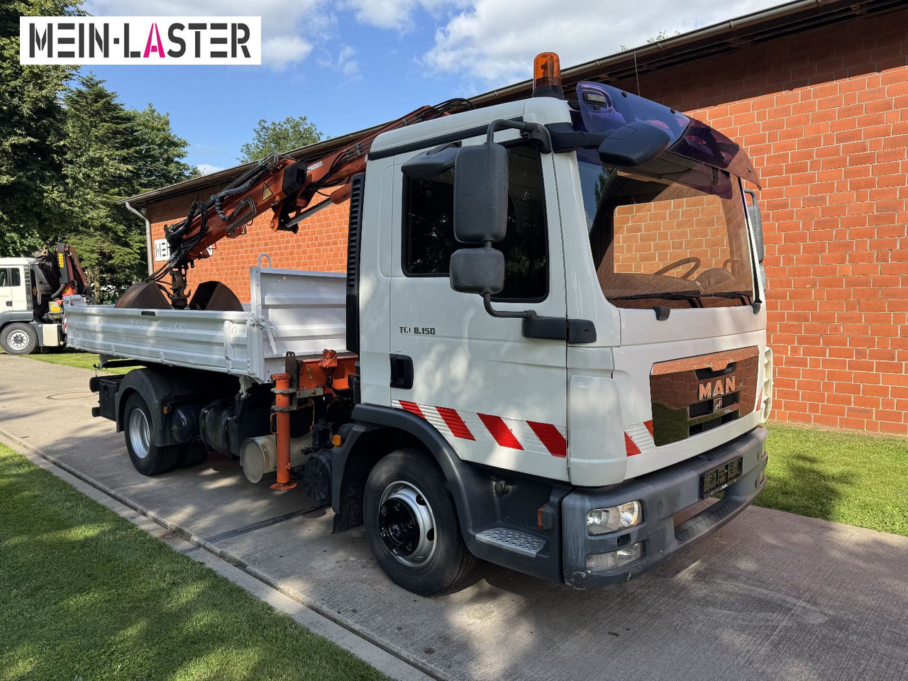 MAN TGL 8.150 3 S-Kipper Atlas 75 10m -1t. Funk FB - Volquete furgoneta: foto 4 MAN TGL 8.150 3 S-Kipper Atlas 75 10m -1t. Funk FB - Volquete furgoneta: foto 4