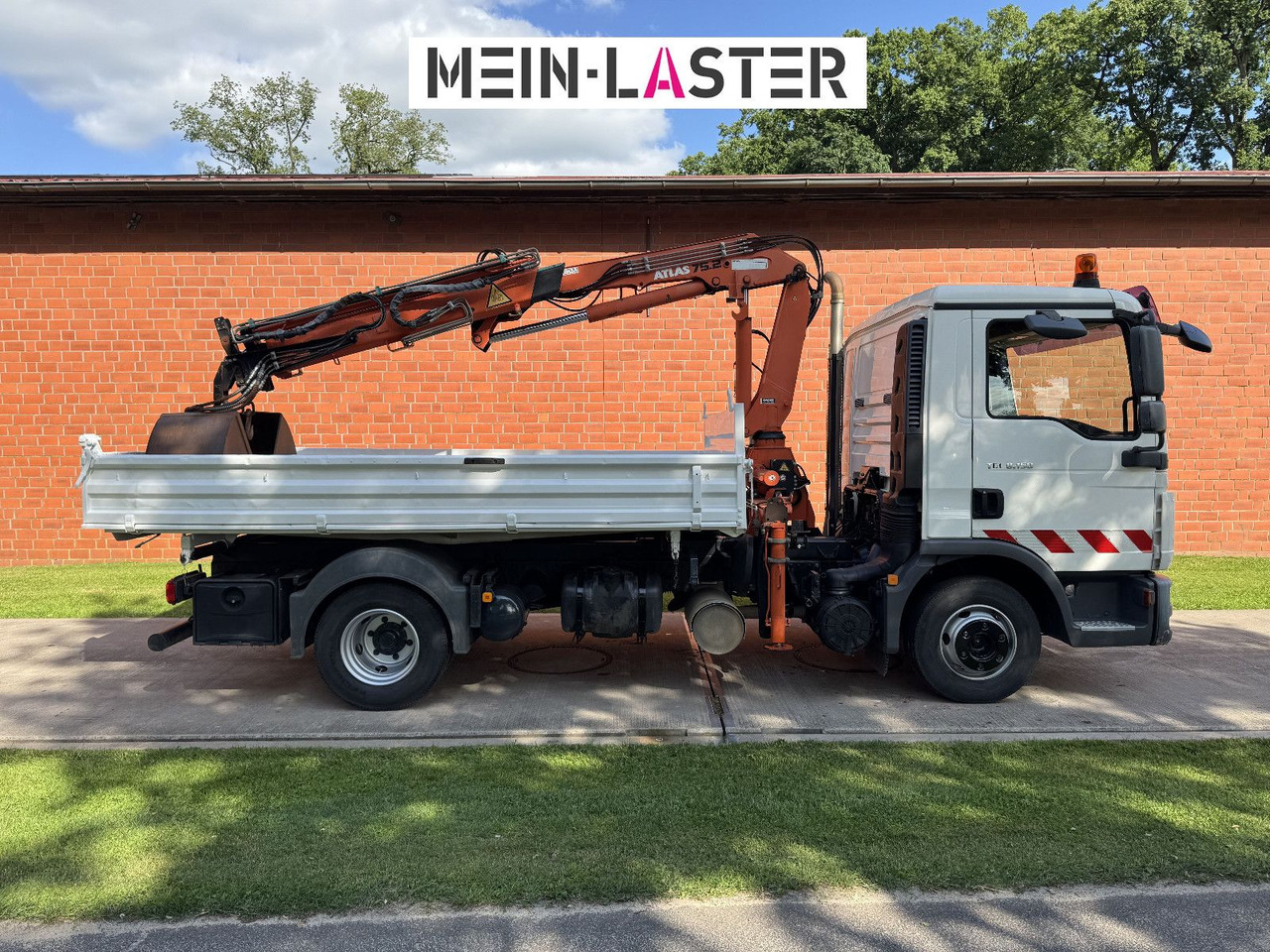 MAN TGL 8.150 3 S-Kipper Atlas 75 10m -1t. Funk FB - Volquete furgoneta: foto 5 MAN TGL 8.150 3 S-Kipper Atlas 75 10m -1t. Funk FB - Volquete furgoneta: foto 5