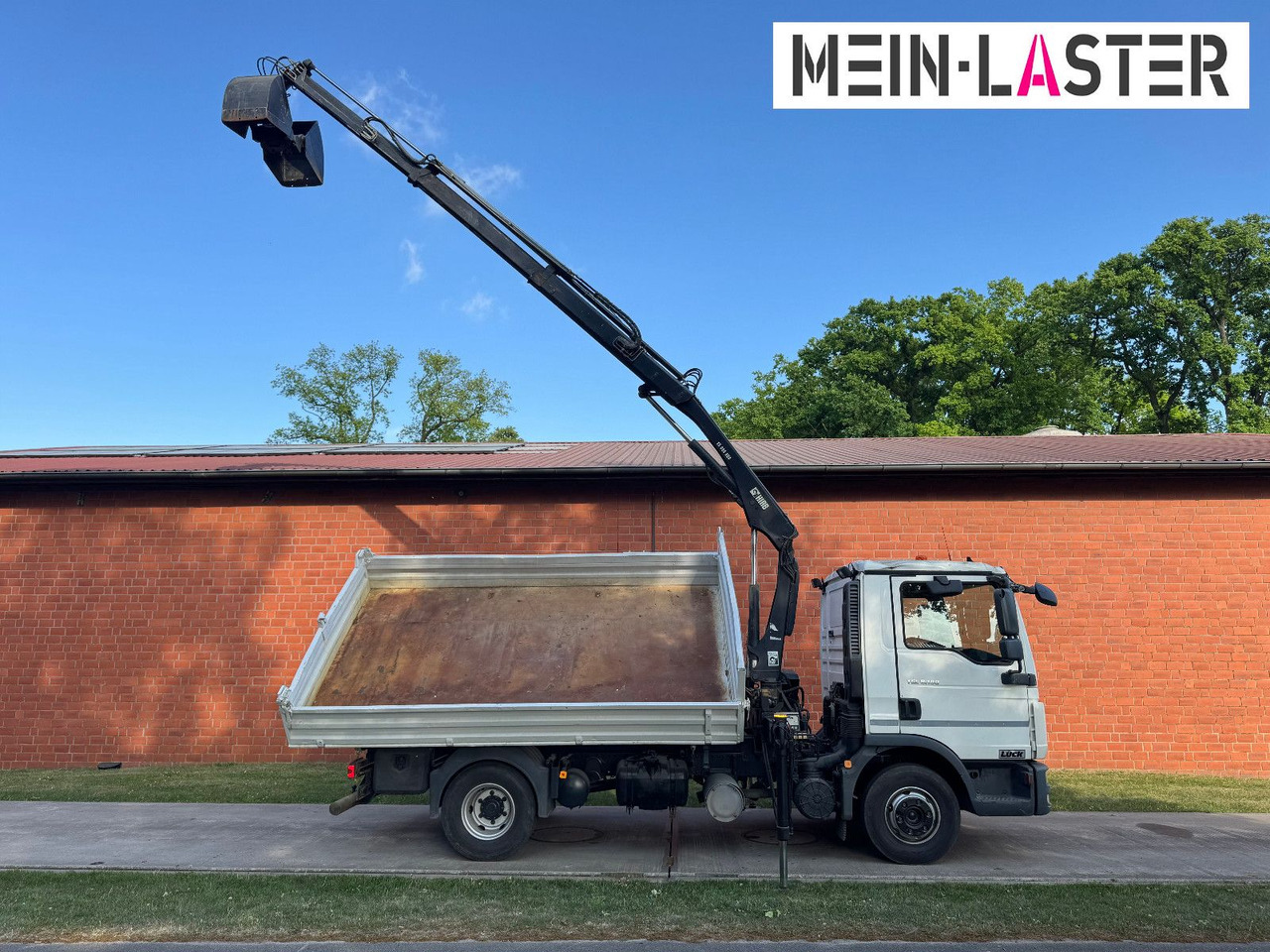 MAN TGL 8.180 3 S-Kipper Hiab 55 D *10,2 m - 640 kg - Volquete furgoneta: foto 3 MAN TGL 8.180 3 S-Kipper Hiab 55 D *10,2 m - 640 kg - Volquete furgoneta: foto 3