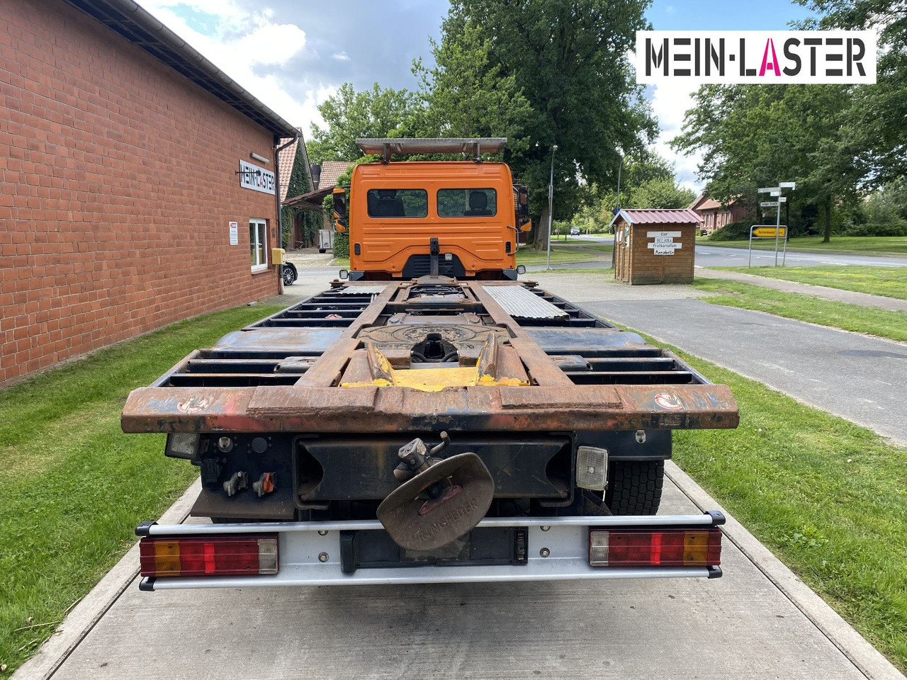 Mercedes-Benz Kamag Wiesel Umsetzter Sattelplatte - Portacontenedore/ Intercambiable camión: foto 4 Mercedes-Benz Kamag Wiesel Umsetzter Sattelplatte - Portacontenedore/ Intercambiable camión: foto 4