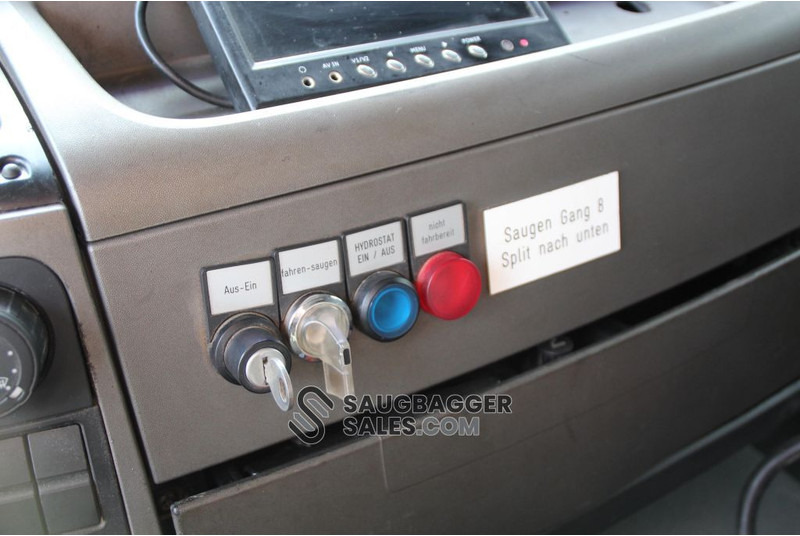 Limpieza de alcantarillado MAN TGA 41.480 MTS 2009 Saugbagger: foto 6 Limpieza de alcantarillado MAN TGA 41.480 MTS 2009 Saugbagger: foto 6