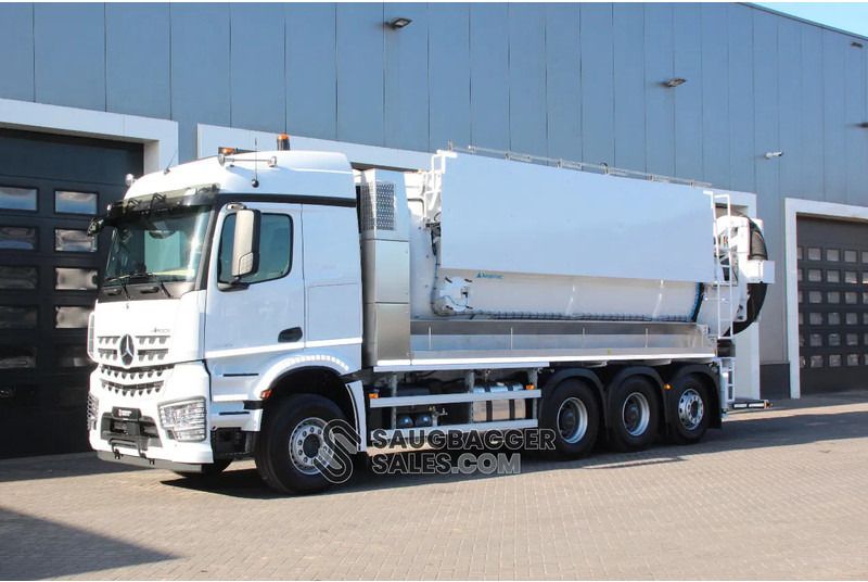 Mercedes-Benz Arocs 3753 Amphitec Vortex 11000 - Limpieza de alcantarillado: foto 1 Mercedes-Benz Arocs 3753 Amphitec Vortex 11000 - Limpieza de alcantarillado: foto 1