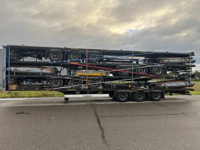 Krone last available 2015 XL P400 mega huckepack curtain sided trailer stack - Caja cerrada semirremolque: foto 5 Krone last available 2015 XL P400 mega huckepack curtain sided trailer stack - Caja cerrada semirremolque: foto 5