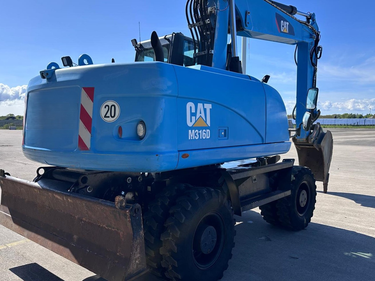 CATERPILLAR M 316 D Oil Quick OQ 65 Deutsche Maschine Top ! - Excavadora de ruedas: foto 4 CATERPILLAR M 316 D Oil Quick OQ 65 Deutsche Maschine Top ! - Excavadora de ruedas: foto 4