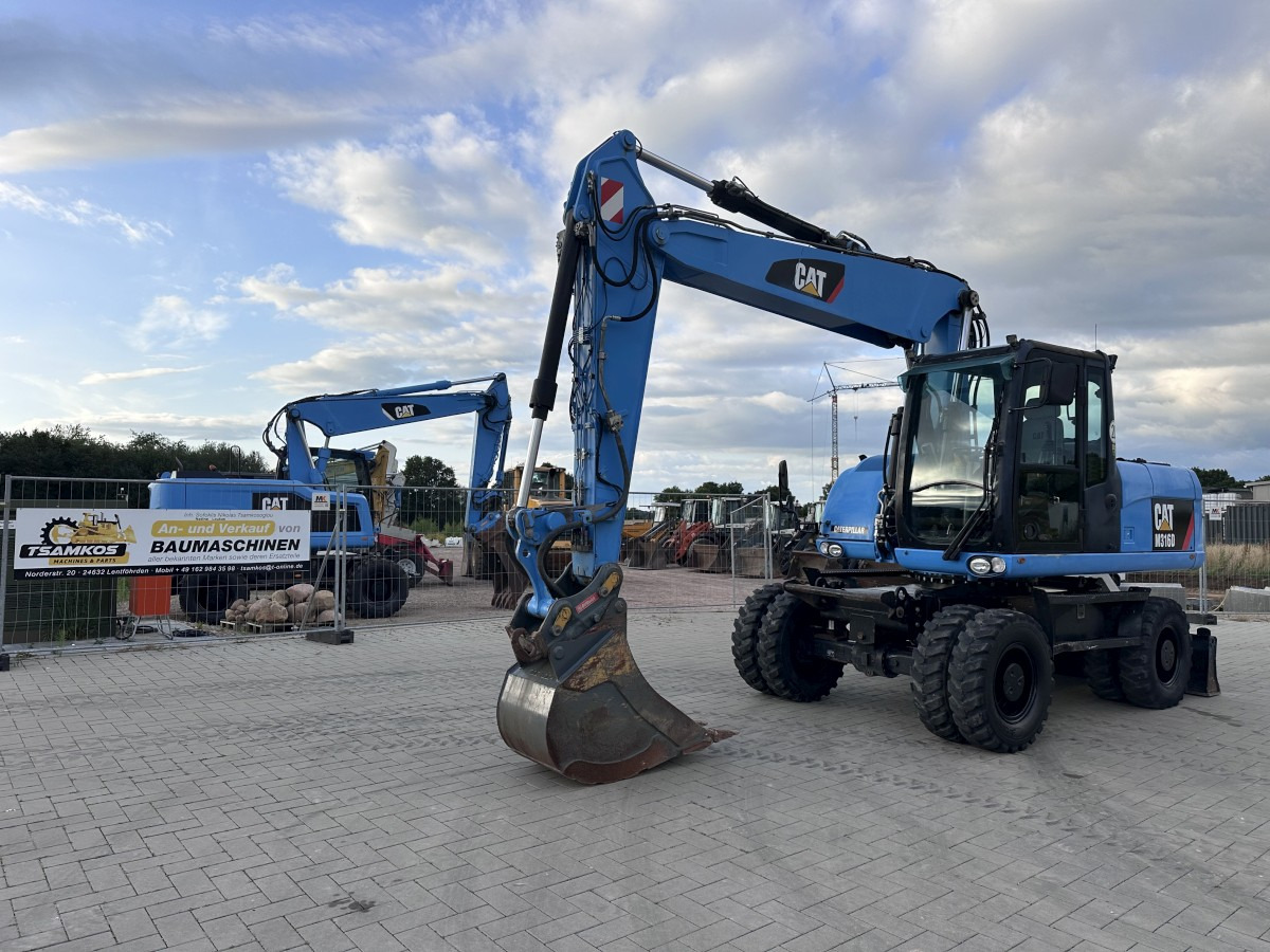 CATERPILLAR M 316 D Oil Quick OQ 65 Deutsche Maschine Top ! - Excavadora de ruedas: foto 3 CATERPILLAR M 316 D Oil Quick OQ 65 Deutsche Maschine Top ! - Excavadora de ruedas: foto 3