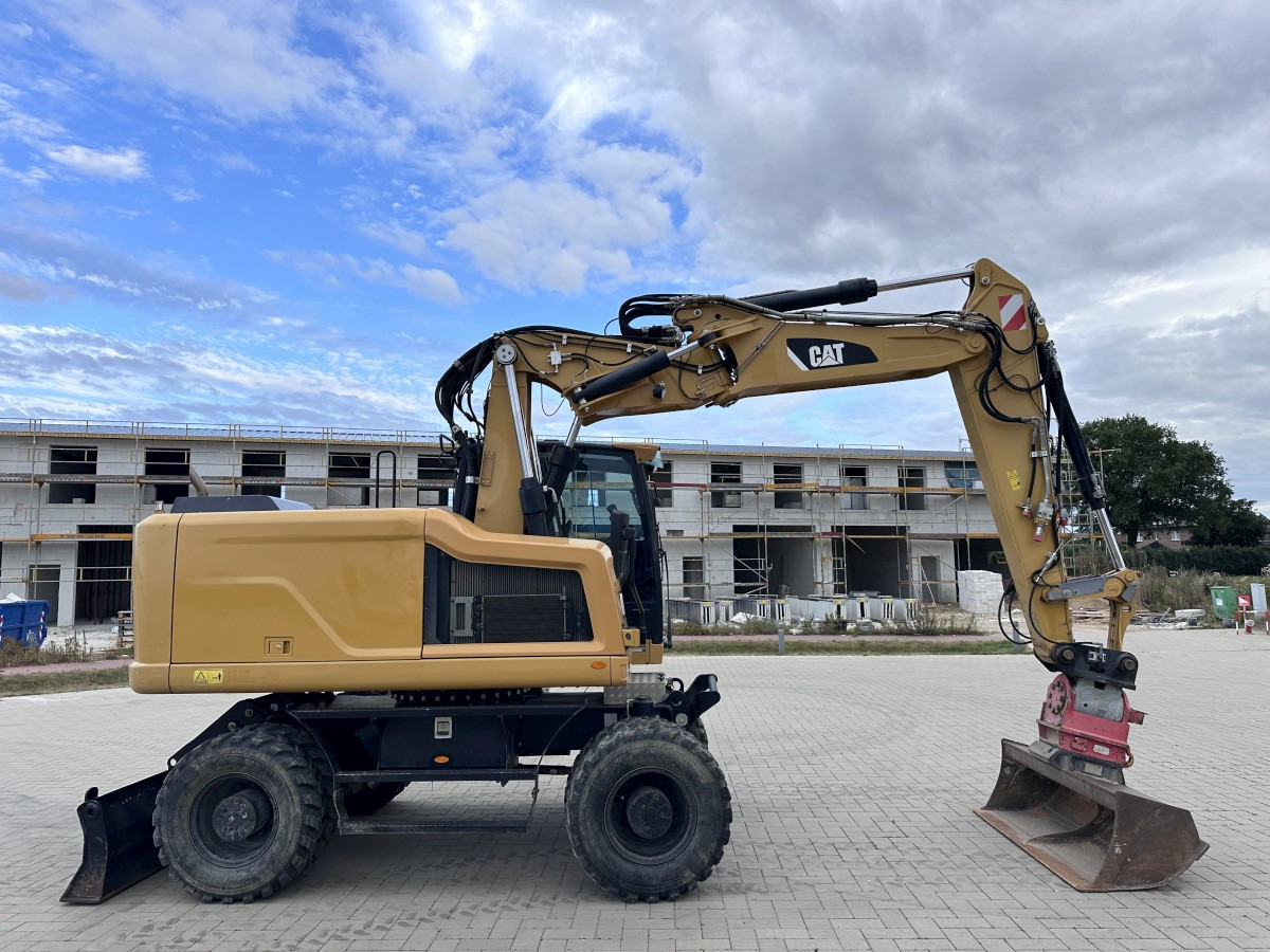 CATERPILLAR M 318 F Offset boom Deutsche Maschine Top ! - Excavadora de ruedas: foto 2 CATERPILLAR M 318 F Offset boom Deutsche Maschine Top ! - Excavadora de ruedas: foto 2