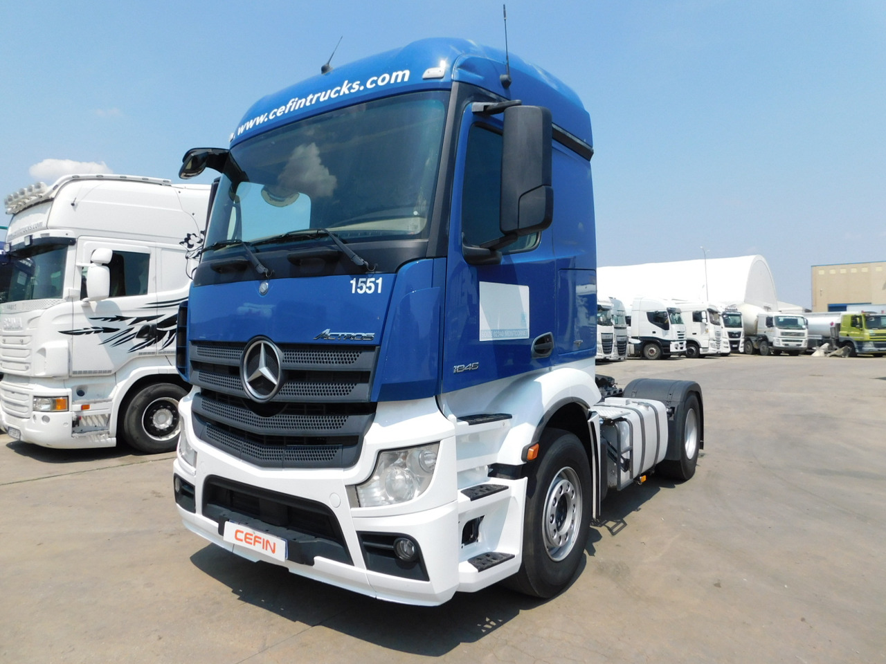 Mercedes Actros 1845 - Cabeza tractora: foto 1 Mercedes Actros 1845 - Cabeza tractora: foto 1