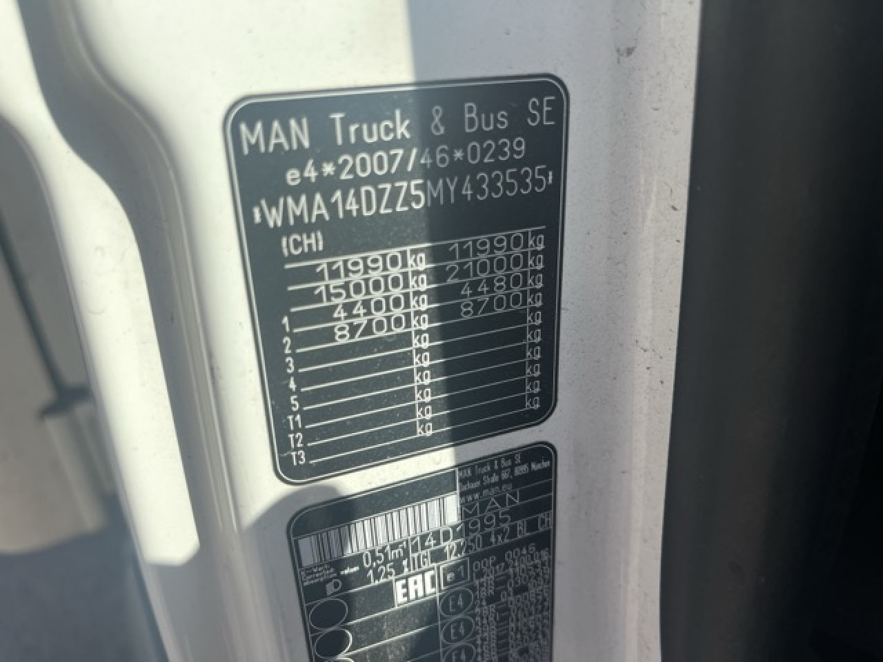 MAN TGL 12.250 4x2 BL Euro6 Klima AHK Luftfeder - Furgoneta: foto 2 MAN TGL 12.250 4x2 BL Euro6 Klima AHK Luftfeder - Furgoneta: foto 2