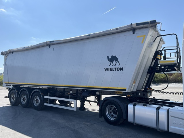 WIELTON NW-3A6 Weightmaster Alu-Kastenmulde 55 cbm - Volquete semirremolque: foto 1 WIELTON NW-3A6 Weightmaster Alu-Kastenmulde 55 cbm - Volquete semirremolque: foto 1