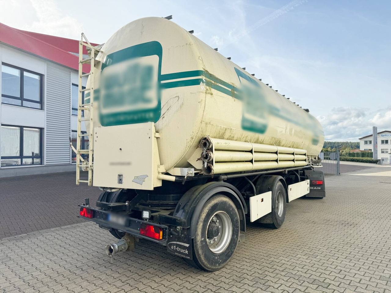 Semirremolque silo 97WSL 33-24 Siloauflieger Welgro 97WSL 33-24 Siloauflieger, Lenkachse, 8 Kammern, ca. 51m³: foto 10