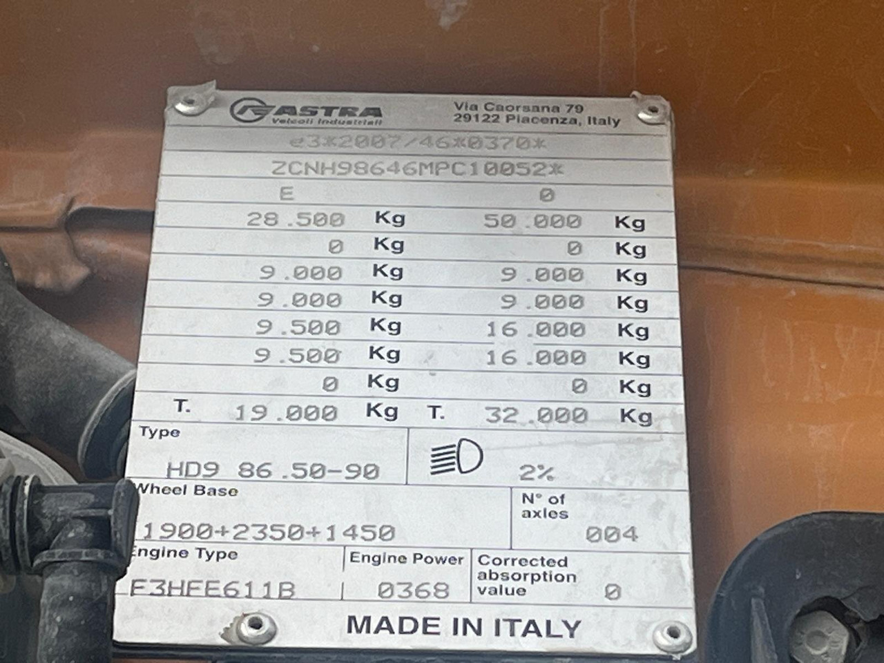 ASTRA HD9 86.50-90 8x6 ASTRA HD9 86.50-90 8x6, Unfallschaden, Cursor 13 - Chasis camión: foto 5 ASTRA HD9 86.50-90 8x6 ASTRA HD9 86.50-90 8x6, Unfallschaden, Cursor 13 - Chasis camión: foto 5
