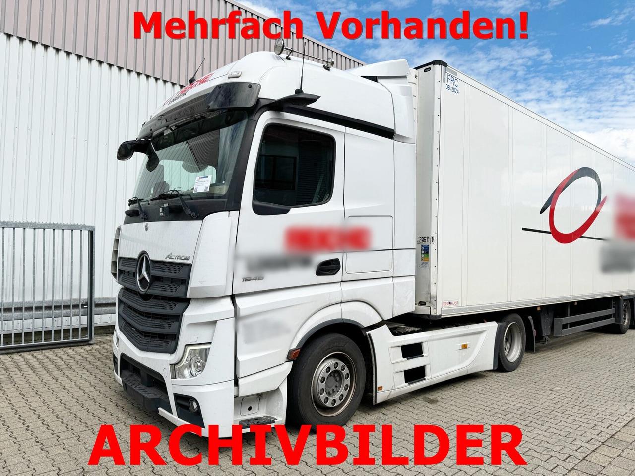 Mercedes-Benz Actros 1848 LS 4x2 Actros 1848 LS 4x2, Vollumer, Retarder - Cabeza tractora: foto 1 Mercedes-Benz Actros 1848 LS 4x2 Actros 1848 LS 4x2, Vollumer, Retarder - Cabeza tractora: foto 1