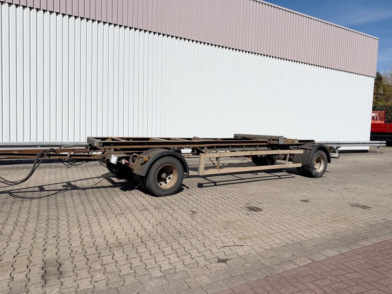 HKM G18 SZB 5.0 G18 SZB 5.0 Schlittenabroller - Remolque multilift/ Portacontenedores de cadenas: foto 1 HKM G18 SZB 5.0 G18 SZB 5.0 Schlittenabroller - Remolque multilift/ Portacontenedores de cadenas: foto 1