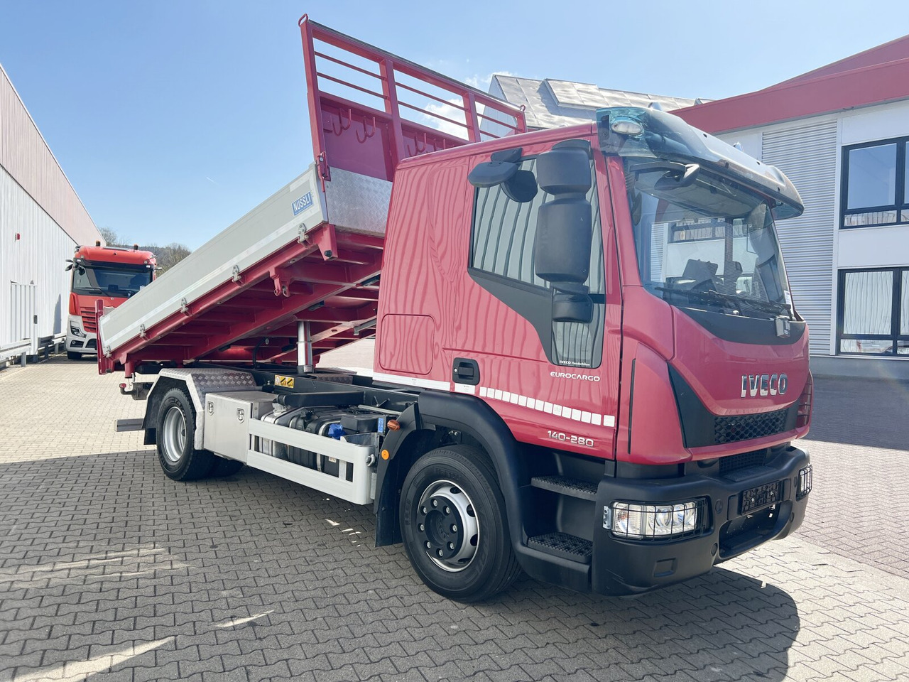 Volquete camión Iveco EuroCargo ML140E28K 4x2 EuroCargo ML140E28K 4x2, Nüssli 3-S-Kipper, 2 x AHK: foto 7