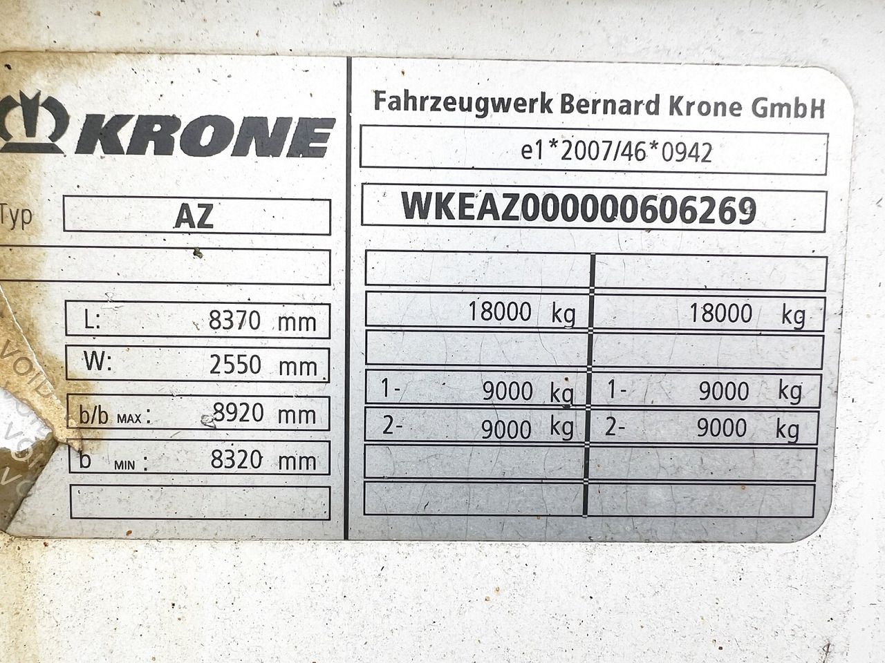 Remolque plataforma/ Caja abierta Krone AZP 18 AZP 18 Baustoffanhänger: foto 10 Remolque plataforma/ Caja abierta Krone AZP 18 AZP 18 Baustoffanhänger: foto 10