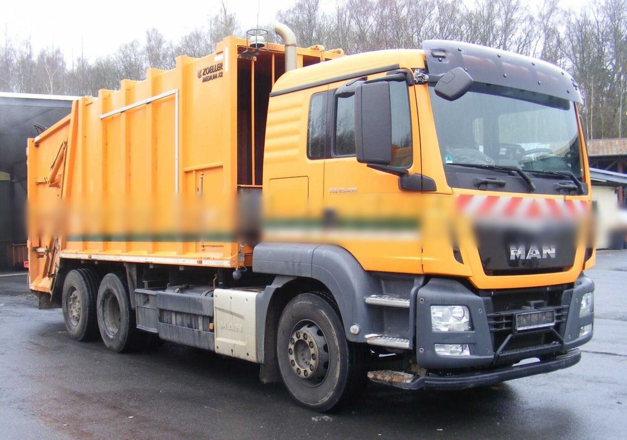 MAN TGS 26.400 6x2-4 LL TGS 26.400 6x2-4 LL, Lenk-/Liftachse, Zöller Medium X2, Zöller-Schüttung - Camión de basura: foto 2 MAN TGS 26.400 6x2-4 LL TGS 26.400 6x2-4 LL, Lenk-/Liftachse, Zöller Medium X2, Zöller-Schüttung - Camión de basura: foto 2