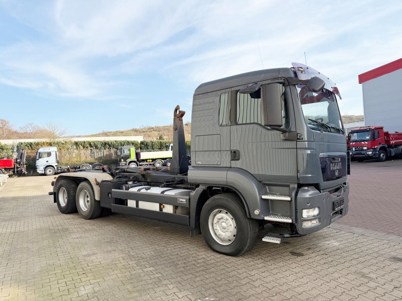 Multibasculante camión MAN TGS 26.440 6x4 BB TGS 26.440 6x4 BB, Meiller Schub-Knick: foto 9