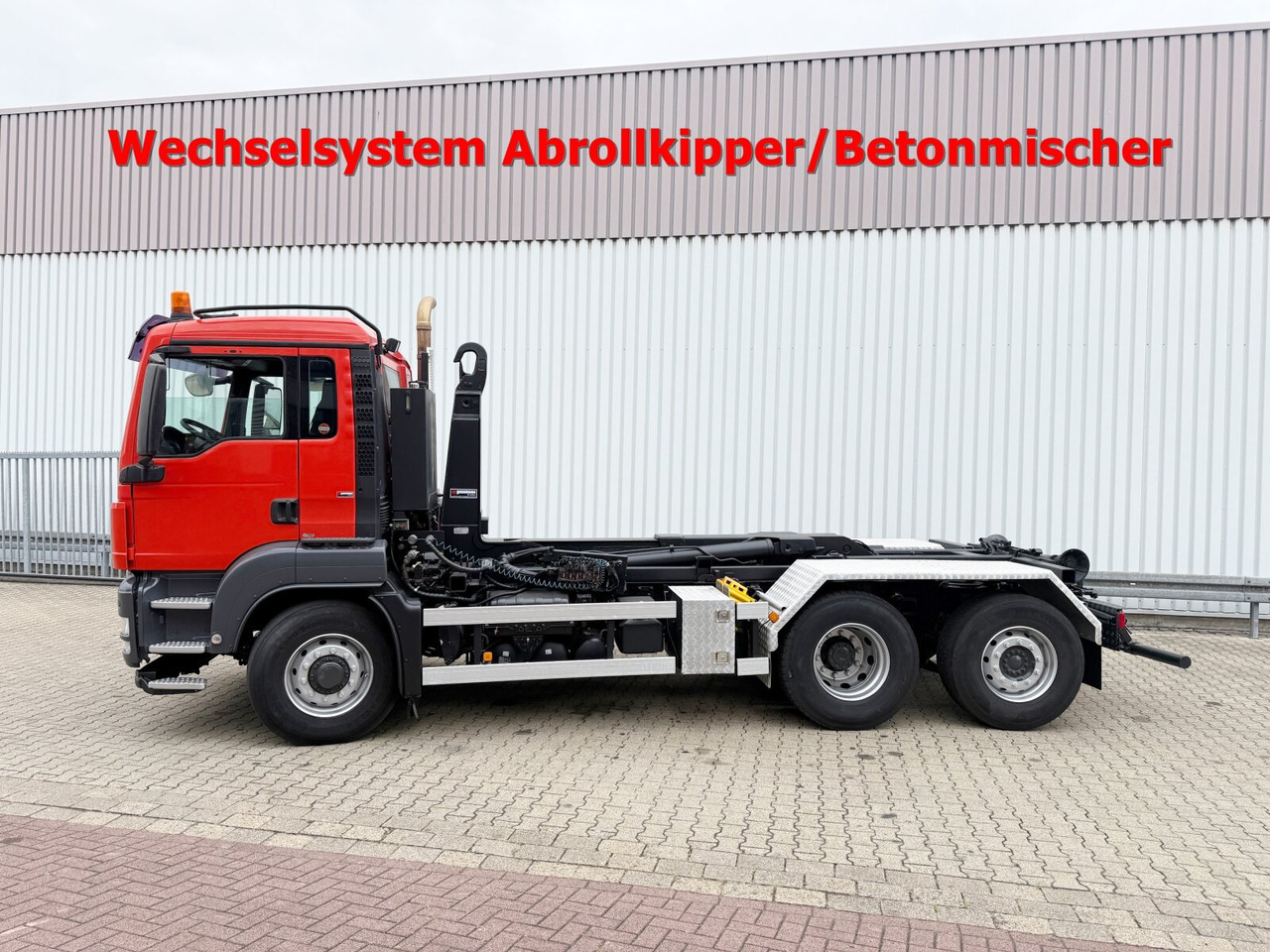 MAN TGS 26.480 6x4H-4 BL TGS 26.480 6x4H-4 BL, Multilift Abroller HydroDrive, Lenk-/Liftachse, Wechselfahrzeug - Multibasculante camión: foto 1 MAN TGS 26.480 6x4H-4 BL TGS 26.480 6x4H-4 BL, Multilift Abroller HydroDrive, Lenk-/Liftachse, Wechselfahrzeug - Multibasculante camión: foto 1