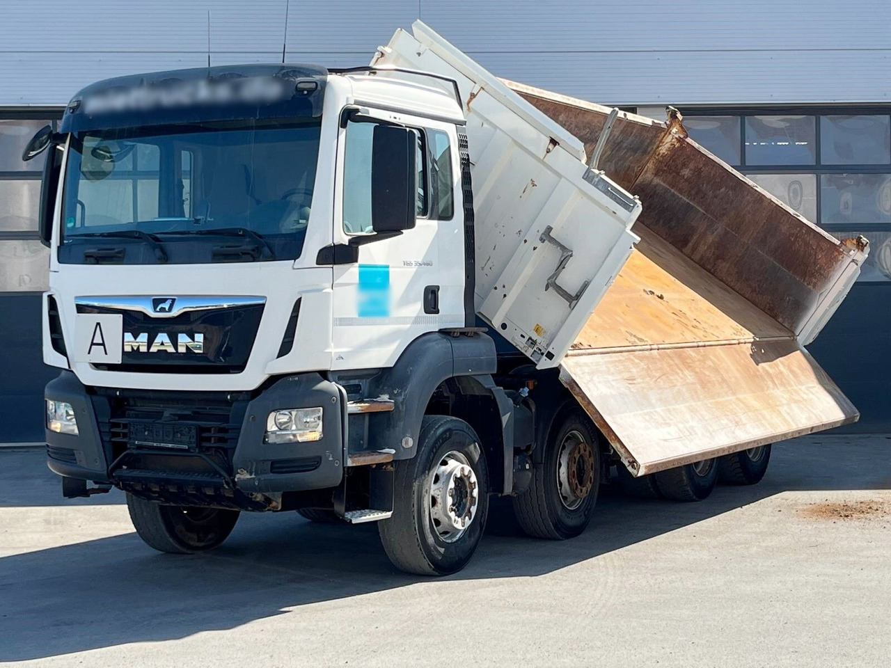 MAN TGS 35.460 8X4 BB TGS 35.460 8X4 BB, Meiller Bordmatik 13m³ - Volquete camión: foto 1 MAN TGS 35.460 8X4 BB TGS 35.460 8X4 BB, Meiller Bordmatik 13m³ - Volquete camión: foto 1