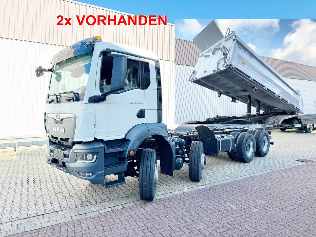 MAN TGS 35.480 8x6H BL CH TGS 35.480 8x6H BL CH, HydroDrive, Navi, Meiller 3-Seiten Kipper - Volquete camión: foto 1 MAN TGS 35.480 8x6H BL CH TGS 35.480 8x6H BL CH, HydroDrive, Navi, Meiller 3-Seiten Kipper - Volquete camión: foto 1