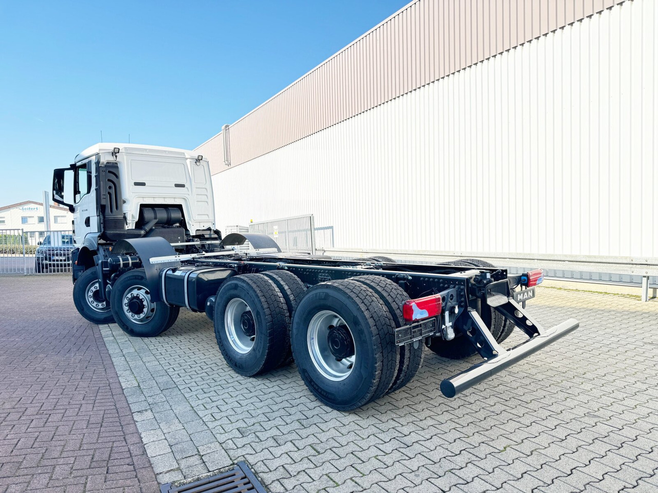 Dúmper nuevo MAN TGS 35.480 8x6H BL CH TGS 35.480 8x6H BL CH, HydroDrive, Navi, Meiller Stahlmulde 18m³: foto 15