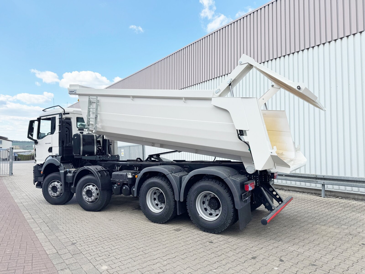 Chasis camión nuevo MAN TGS 41.440/480 8x4 BB TGS 41.440/480 8x4 BB, Mulde ca. 16m³ mit hydraulischer Heckklappe, mehrfach VORHANDEN: foto 14