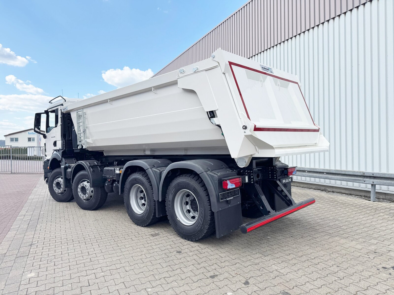 Chasis camión nuevo MAN TGS 41.440/480 8x4 BB TGS 41.440/480 8x4 BB, Mulde ca. 16m³ mit hydraulischer Heckklappe, mehrfach VORHANDEN: foto 13