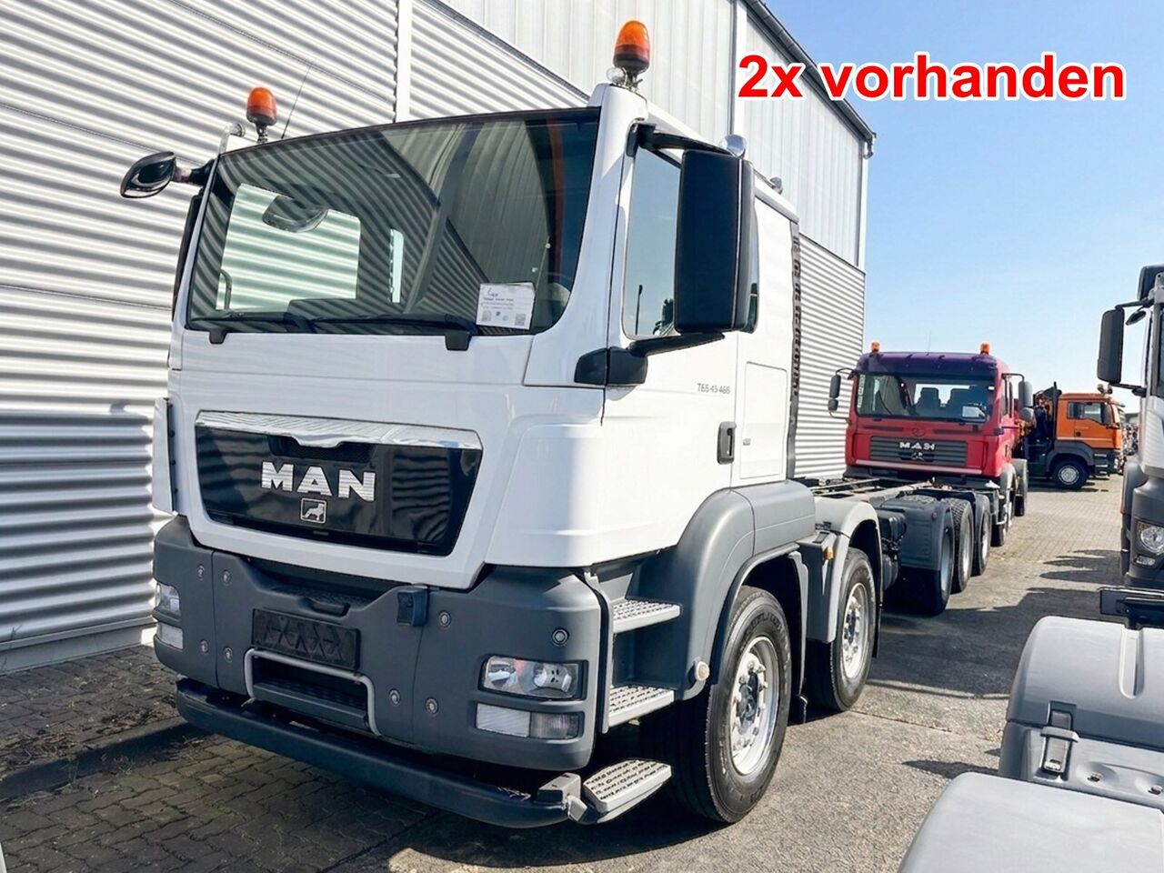 MAN TGS 50.480BB 10x4 TGS 50.480 BB 10x4, 2x VORHANDEN! - Chasis camión: foto 1 MAN TGS 50.480BB 10x4 TGS 50.480 BB 10x4, 2x VORHANDEN! - Chasis camión: foto 1