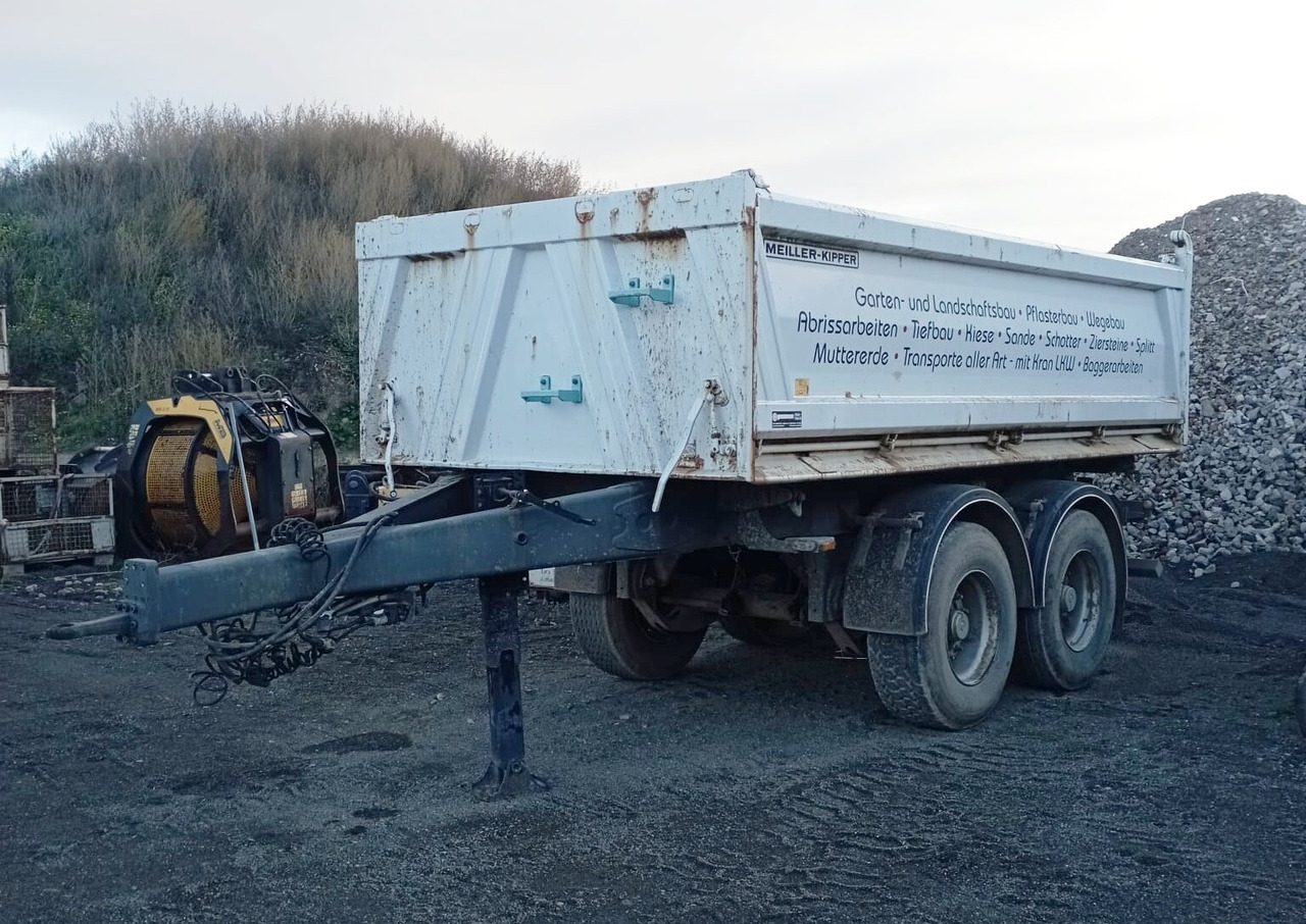 Meiller MZDA 18/21 MZDA 18/21, Stahlbordwände, ca. 11m³ - Volquete remolque: foto 1 Meiller MZDA 18/21 MZDA 18/21, Stahlbordwände, ca. 11m³ - Volquete remolque: foto 1
