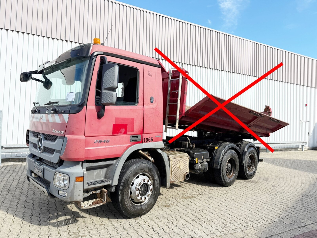 Mercedes-Benz Actros 2646 K 6x4 Actros 2646 K 6x4, Retarder - Chasis camión: foto 1 Mercedes-Benz Actros 2646 K 6x4 Actros 2646 K 6x4, Retarder - Chasis camión: foto 1