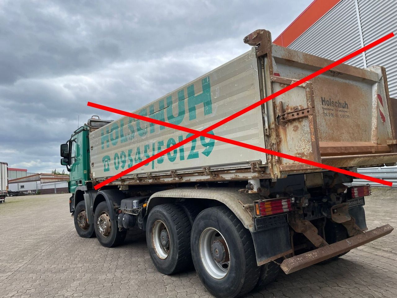 Chasis camión Mercedes-Benz Actros MP III 3544/8x4/4 Actros MP III 3544/8x4/4, 3 Pedale: foto 11 Chasis camión Mercedes-Benz Actros MP III 3544/8x4/4 Actros MP III 3544/8x4/4, 3 Pedale: foto 11