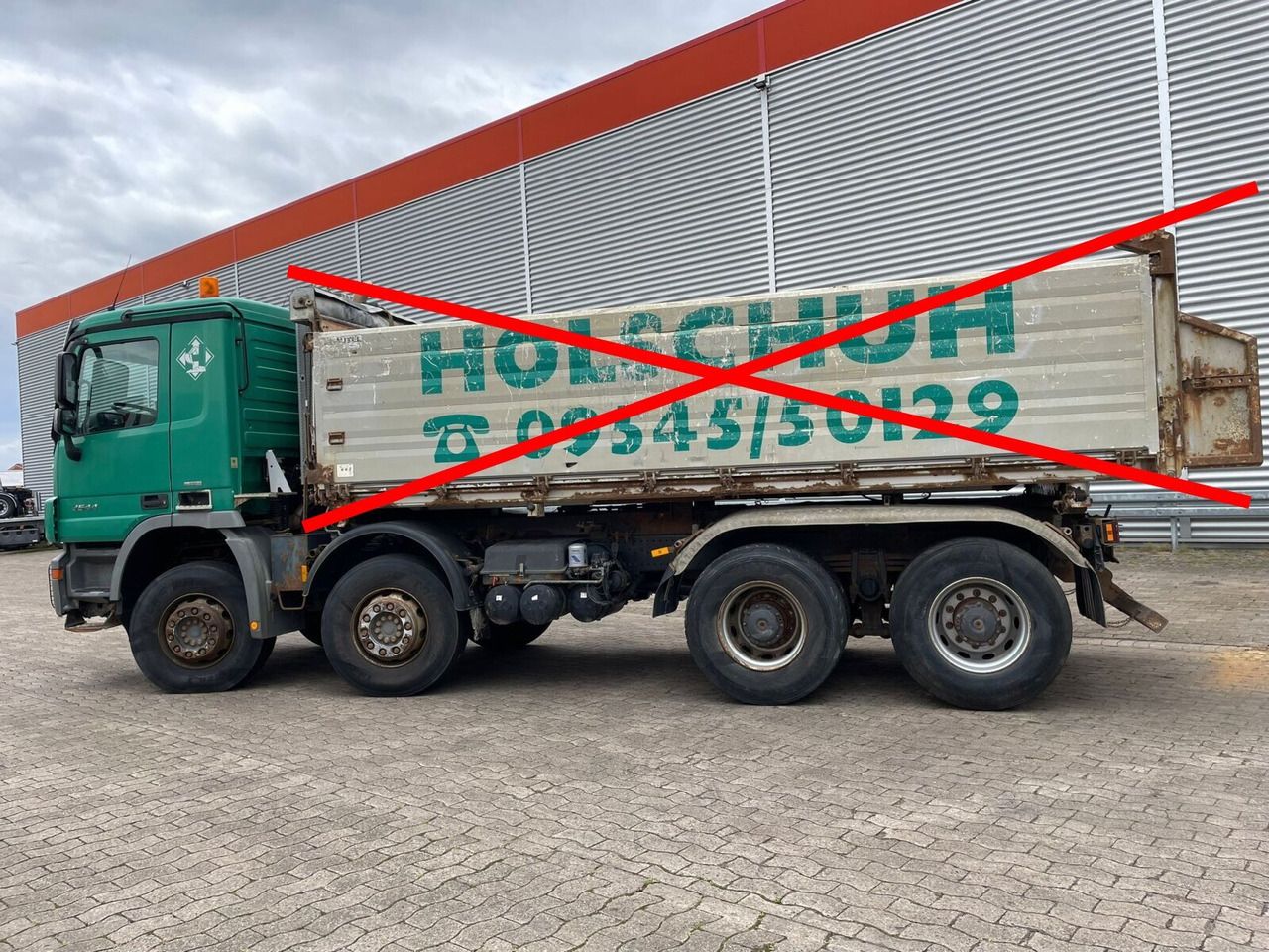 Chasis camión Mercedes-Benz Actros MP III 3544/8x4/4 Actros MP III 3544/8x4/4, 3 Pedale: foto 9 Chasis camión Mercedes-Benz Actros MP III 3544/8x4/4 Actros MP III 3544/8x4/4, 3 Pedale: foto 9