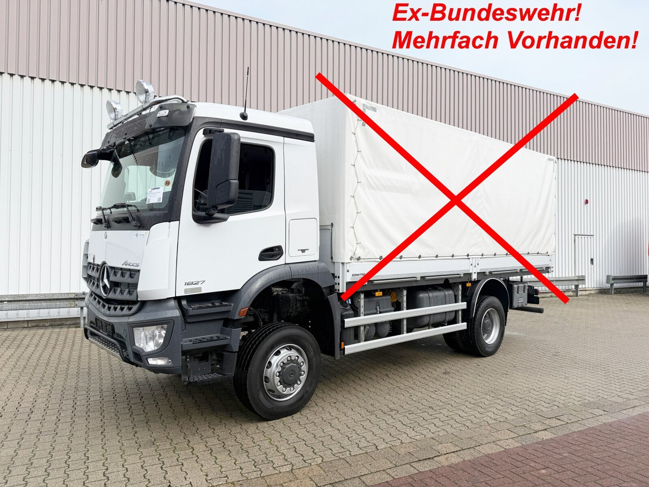 Mercedes-Benz Arocs 1827/30 A 4x4 Arocs 1827/30 A 4x4, mehrfach vorhanden! - Chasis camión: foto 1 Mercedes-Benz Arocs 1827/30 A 4x4 Arocs 1827/30 A 4x4, mehrfach vorhanden! - Chasis camión: foto 1
