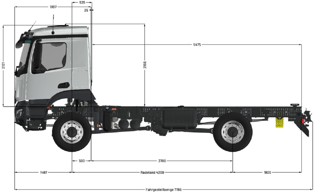 Mercedes-Benz Arocs 1830/40 A 4x4 Arocs 1830/40 A 4x4, mehrfach vorhanden! - Chasis camión: foto 2 Mercedes-Benz Arocs 1830/40 A 4x4 Arocs 1830/40 A 4x4, mehrfach vorhanden! - Chasis camión: foto 2