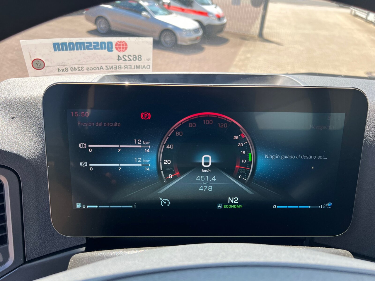 Mercedes-Benz Arocs 3240 8x4 Arocs 3240 8x4/42, Motorabtrieb - Multibasculante camión: foto 2 Mercedes-Benz Arocs 3240 8x4 Arocs 3240 8x4/42, Motorabtrieb - Multibasculante camión: foto 2