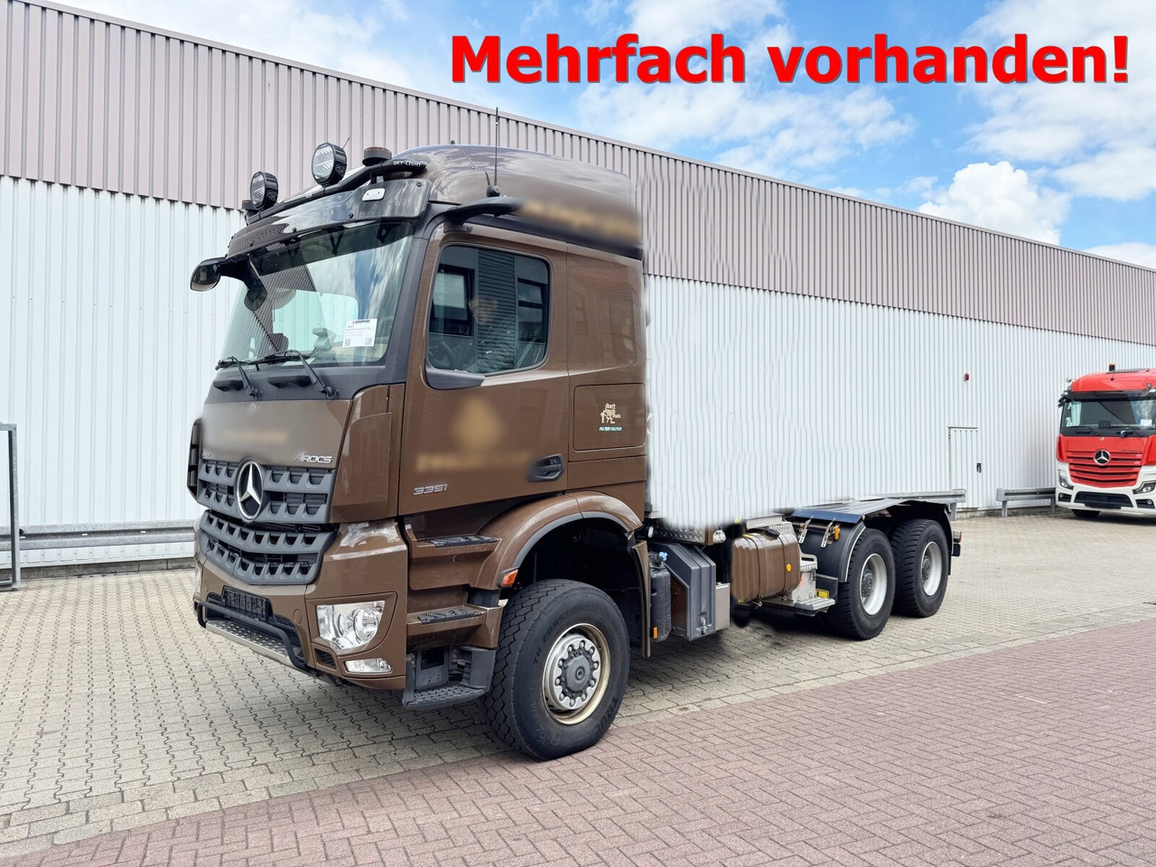 Mercedes-Benz Arocs 3351 LS 6x6 Arocs 3351 LS 6x6, Grounder, MirrorCam, Navi - Chasis camión: foto 1 Mercedes-Benz Arocs 3351 LS 6x6 Arocs 3351 LS 6x6, Grounder, MirrorCam, Navi - Chasis camión: foto 1