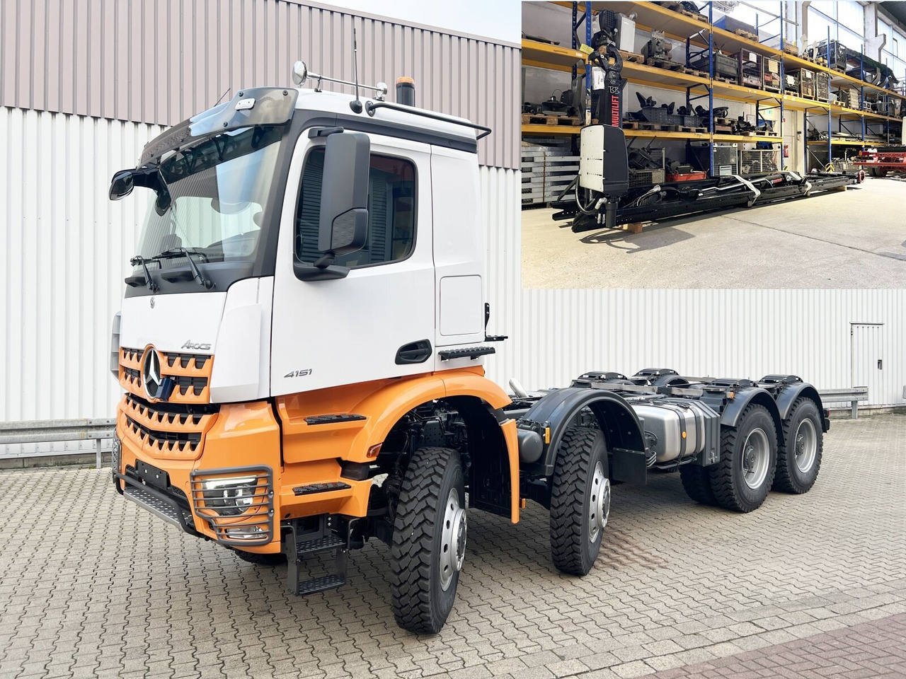 Mercedes-Benz Arocs 4151 AK 8x8/4 Arocs 4151 AK 8x8/4, Grounder - Multibasculante camión: foto 1 Mercedes-Benz Arocs 4151 AK 8x8/4 Arocs 4151 AK 8x8/4, Grounder - Multibasculante camión: foto 1
